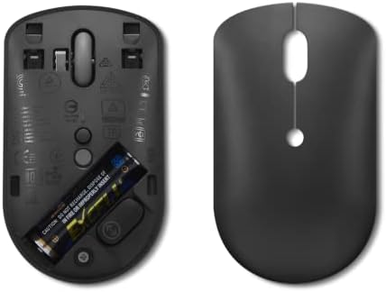 Lenovo 400 USB-C Compact Wireless Mouse, Black