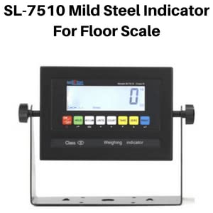 SellEton SL-5x7-30K-NN 60" x 84" Heavy-Duty, Industrial Floor Scale, Metal Indicator with Platform Scale | 30,000 lbs x 5 lb