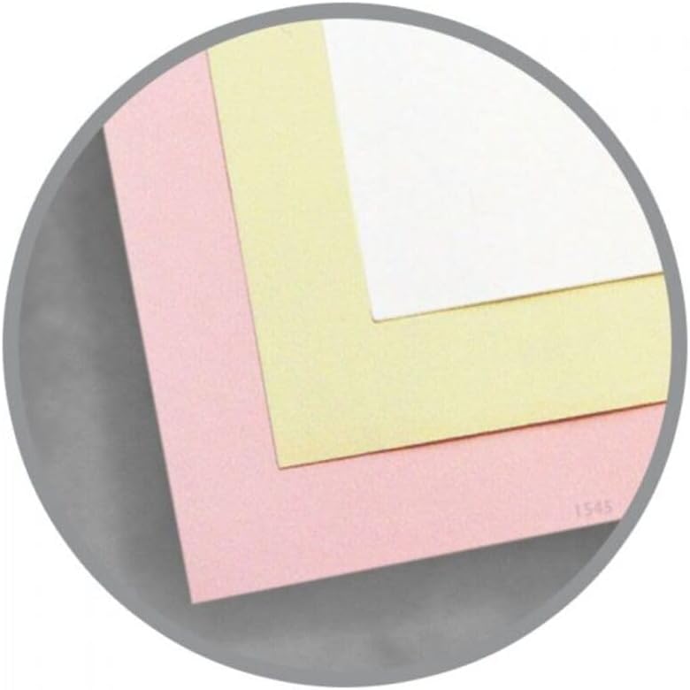 Limited Papers (TM), Carbonless Sheets, Superior, Pre Collated, Multi part, Bond Finish. (3-Part Straight 8.5 x 14, White/Canary/Pink (5910), 1 Ream)