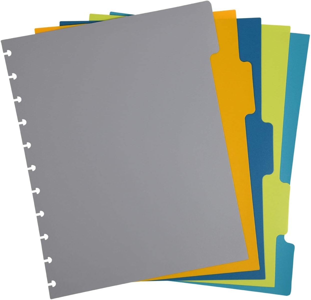 Talia Discbound Notebooks, Planner, Customizable, (y90's Pink w/Silver Discs, Letter (8.5in x 11in))