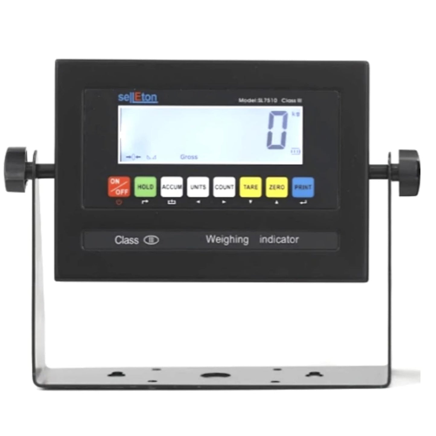 SellEton SL-5x7-5kNN 60" x 84" Industrial Weighing Heavy Duty Floor Scales, Accurate Pallet Scales with Smart Digital Indicator | 5000 lb x 1 lb