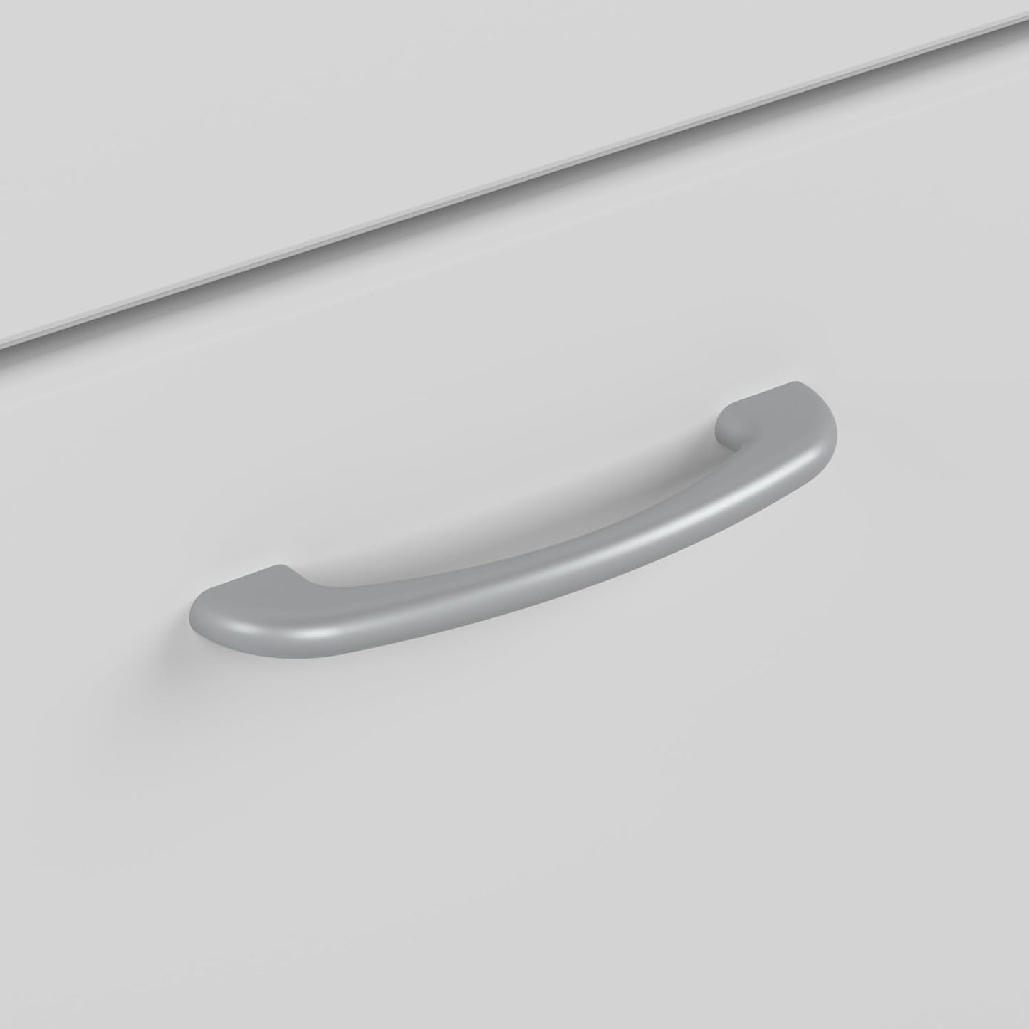 Bush Furniture Cabot 2 Drawer Lateral File Cabinet in White, Home Office Chest for Letter, Legal, and A4-size Document Storage