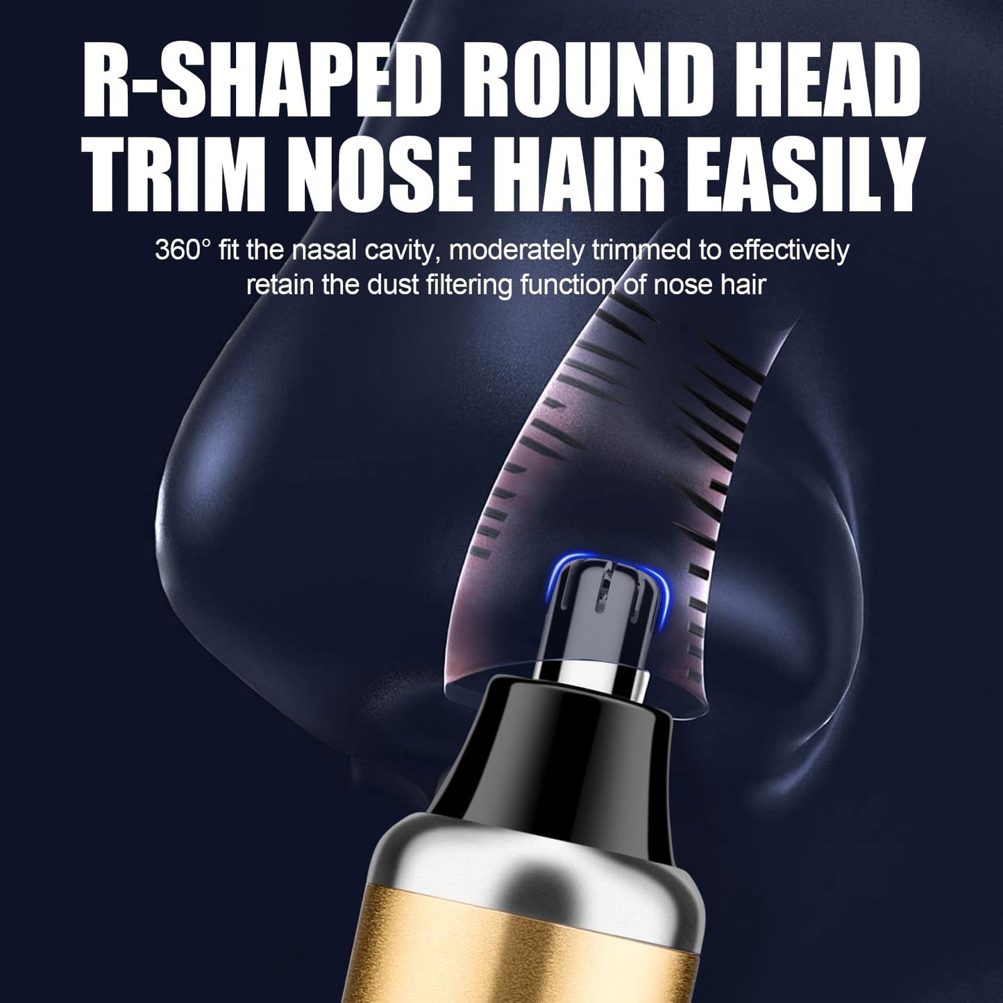 RESUXI Hair Clipper for Men T Blade Zero Gapped Nose Hair Trimmer Set,Professional Cordless Barber Clippers Hair Cutting Machine Haircut Grooming Kit,Gold