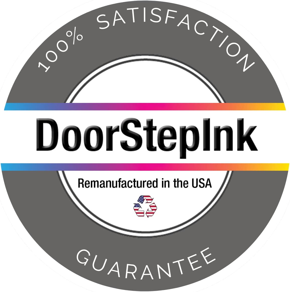 DoorStepInk Remanufactured in The USA Ink Cartridge Replacements for HP 727 300ml 6-PK B C M Y PBK G for Printers DesignJet T1500 T2500 T920 T930