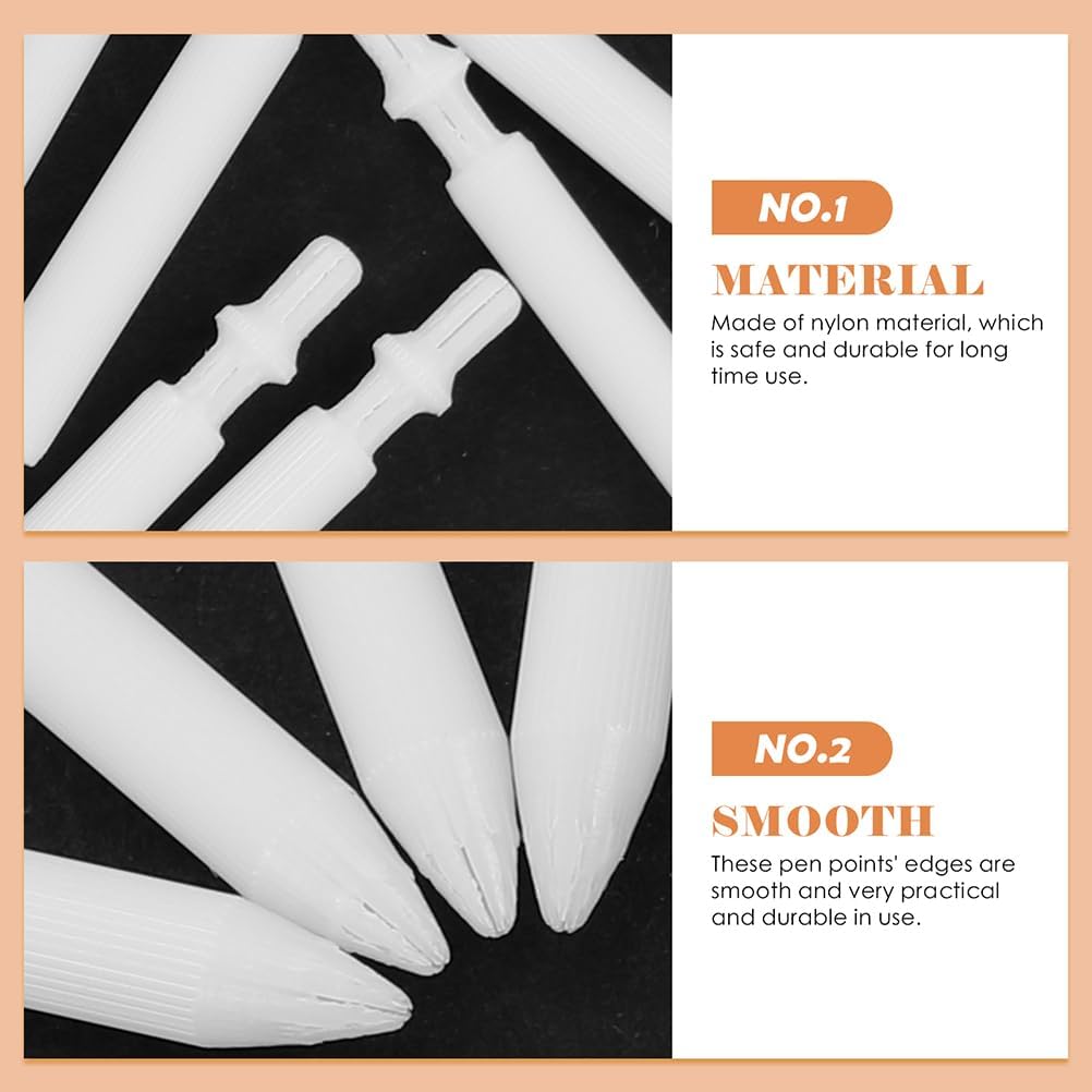 EXCEART Acrylic Paint Marker Replacement Nibs - 20pcs 0.7mm Tips for Permanent Markers, Refillable Painting Pens