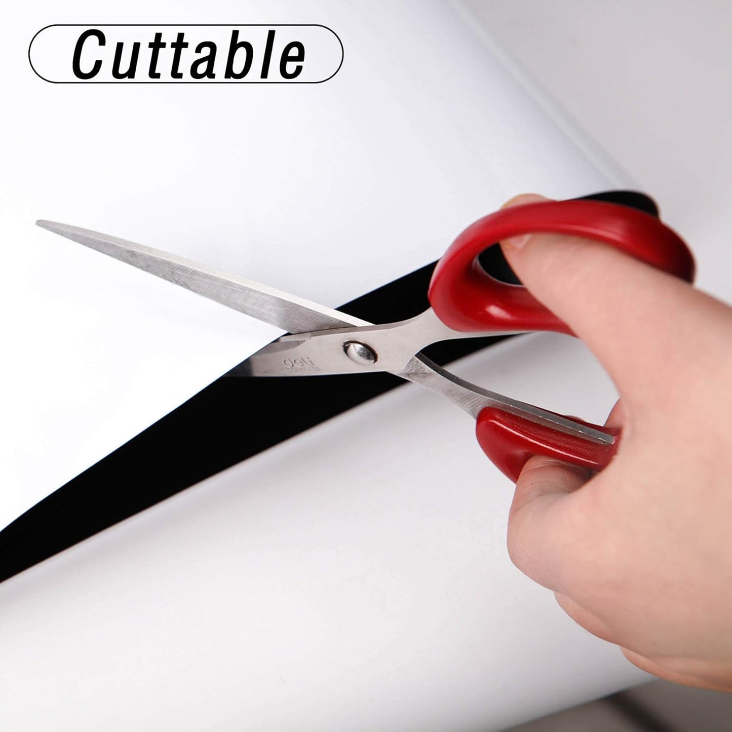 Magnetic Whiteboard Contact Paper for Wall 60 x 36 inches, Magnetic Dry Erase White Board Sticker with Non-Adhesive Backing for Office Home School