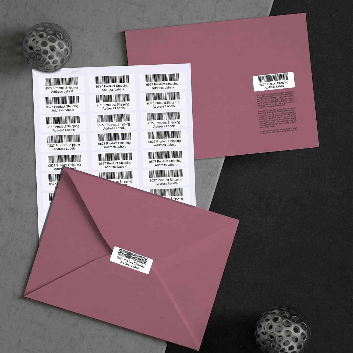 9527 Product 30 up 1 x 2-5/8 Sticker Labels Shipping Address Labels 1000 Sheets SKU Labels for Laser/Ink Jet Printer,Total 30000 Labels