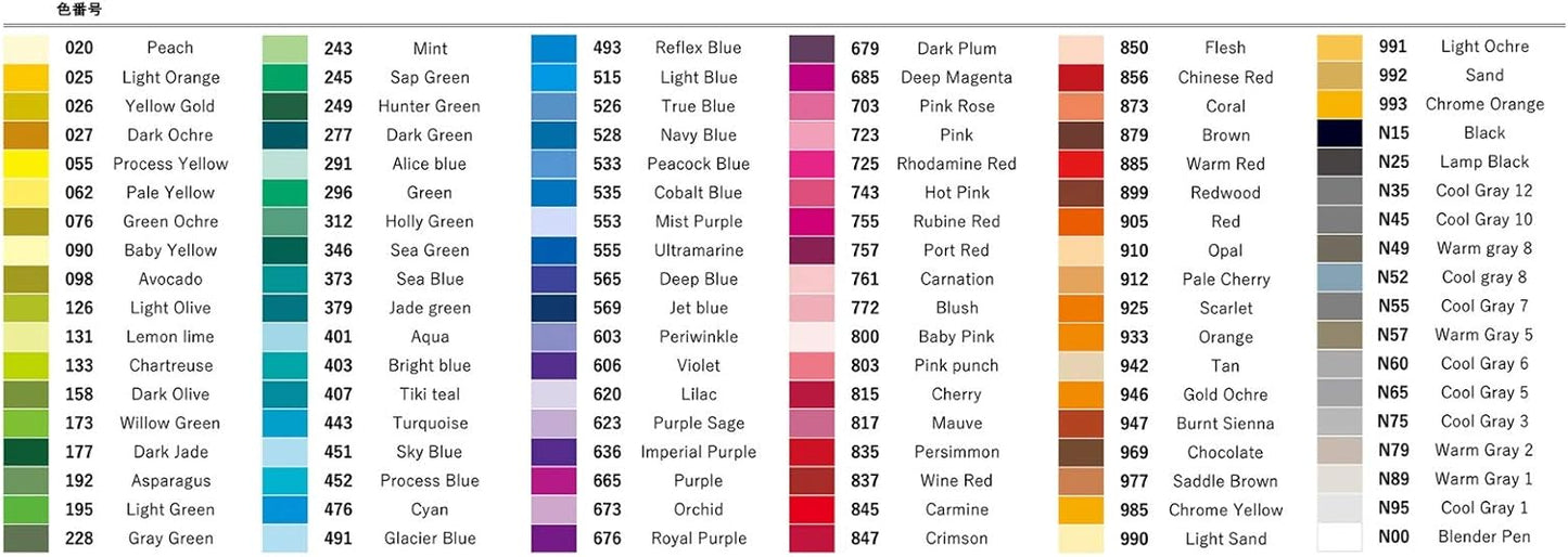 Tombow 56197 Dual Brush Pen Art Markers, Desert Flora, 10-Pack. Blendable, Brush and Fine Tip Markers