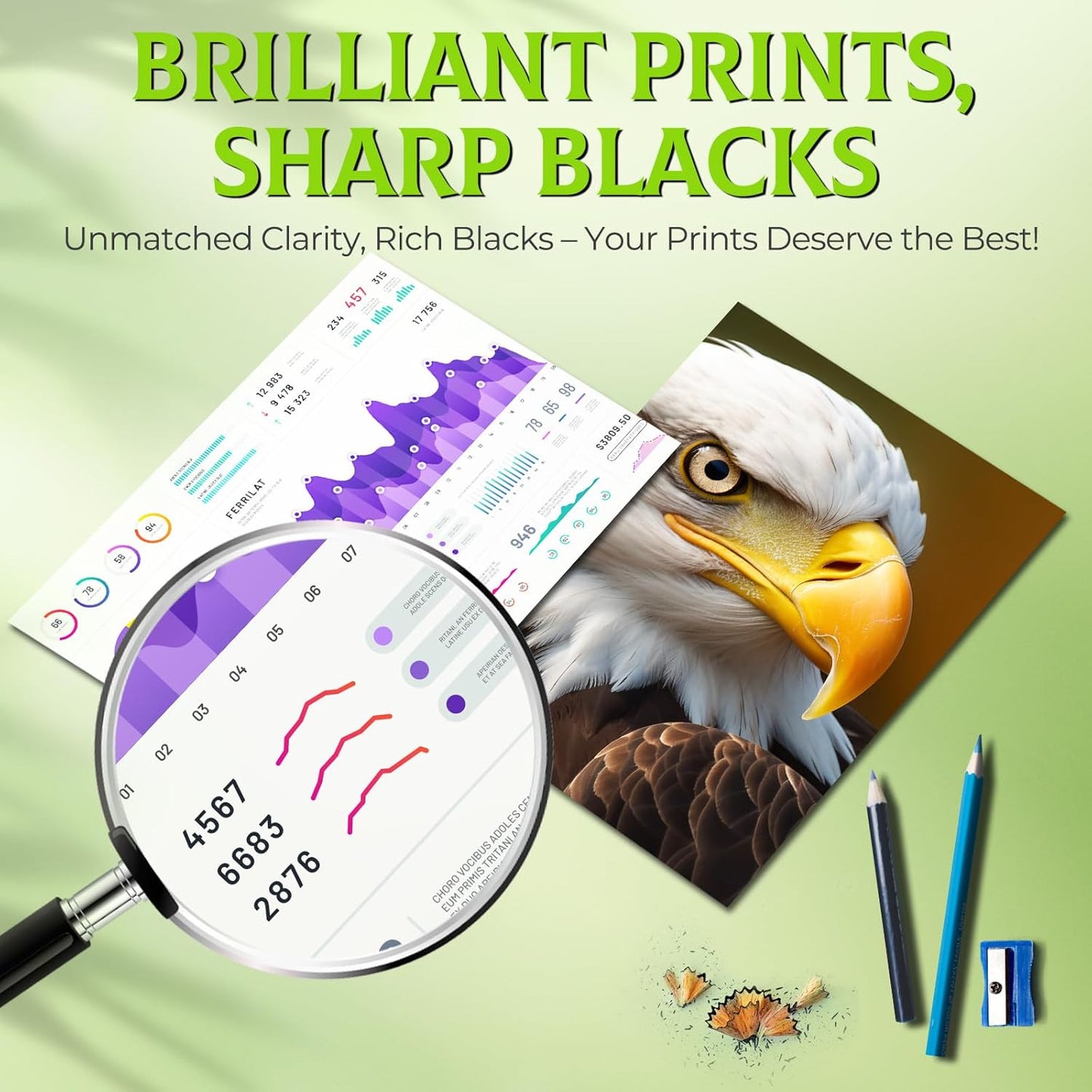 962XL Ink Cartridges Combo Pack OfficeJet Pro 9010 9015 9020 9018 Compatible with HP 962 XL Ink Cartridges HP962XL/962 HP962XL HP962 Printer Ink for OfficeJet Pro 9015 9010 9020 9018 9025 9012 9022