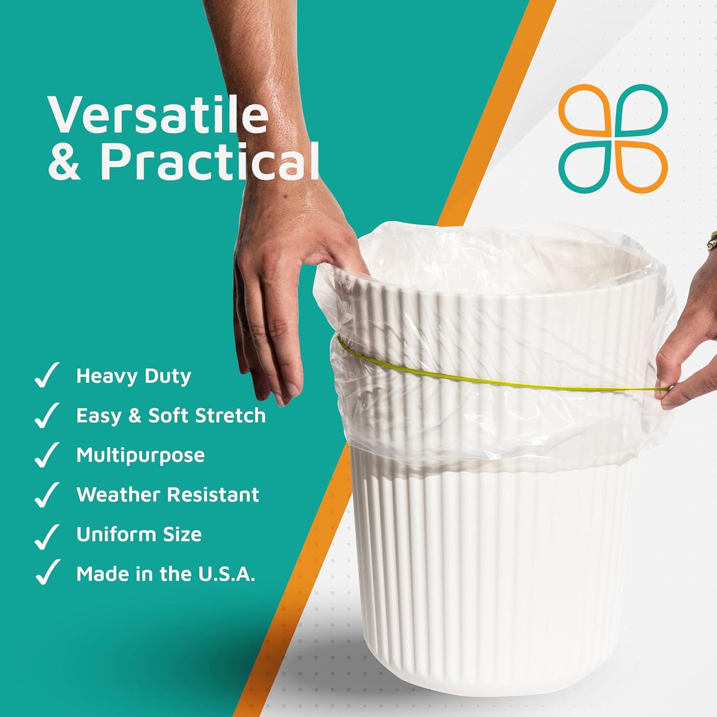 PlasticMill Yellow Rubber Bands Size 33 (3 1/2" x 1/8") - #33 Colored Rubber Bands Office Supplies - Strong, Elastic Bands for Crafts, Balloon Garland, Cash, File Folders (500-Pack)