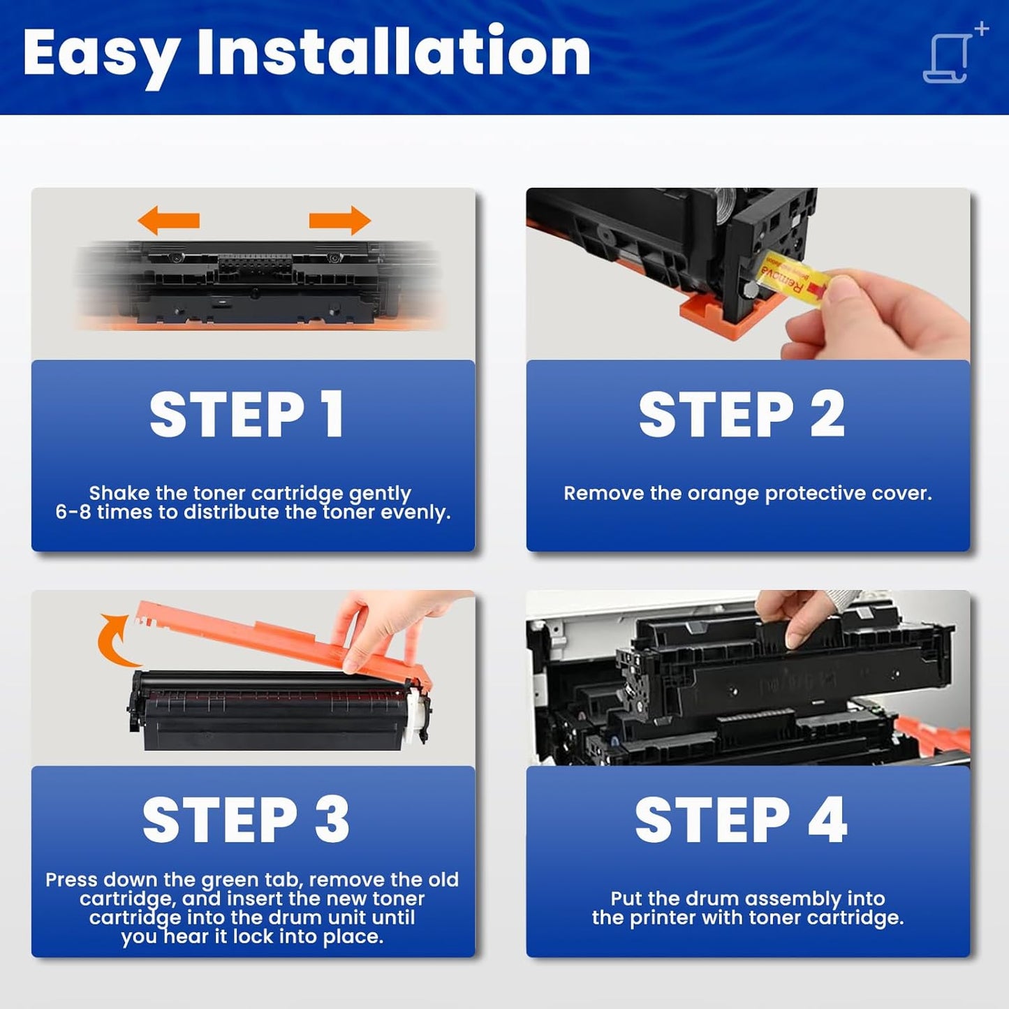 TN229XL Toner Cartridge MFC-L3780CDW Compatible for Brother TN229XL TN229 Replacement TN-229 XL Toner Cartridges 4 Pack Work with MFC-L3780CDW HL-L3280CDW MFC-L3720CDW HL-L3220CDW HL-L3300CDW Printes