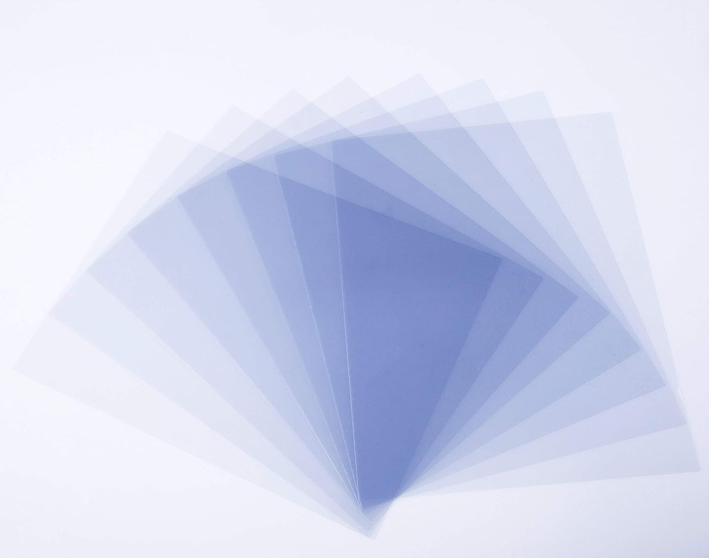 BNC 7 Mil 8-1/2 x 11 Inches, Letter Size PVC Binding Covers - Pack of 100, Clear