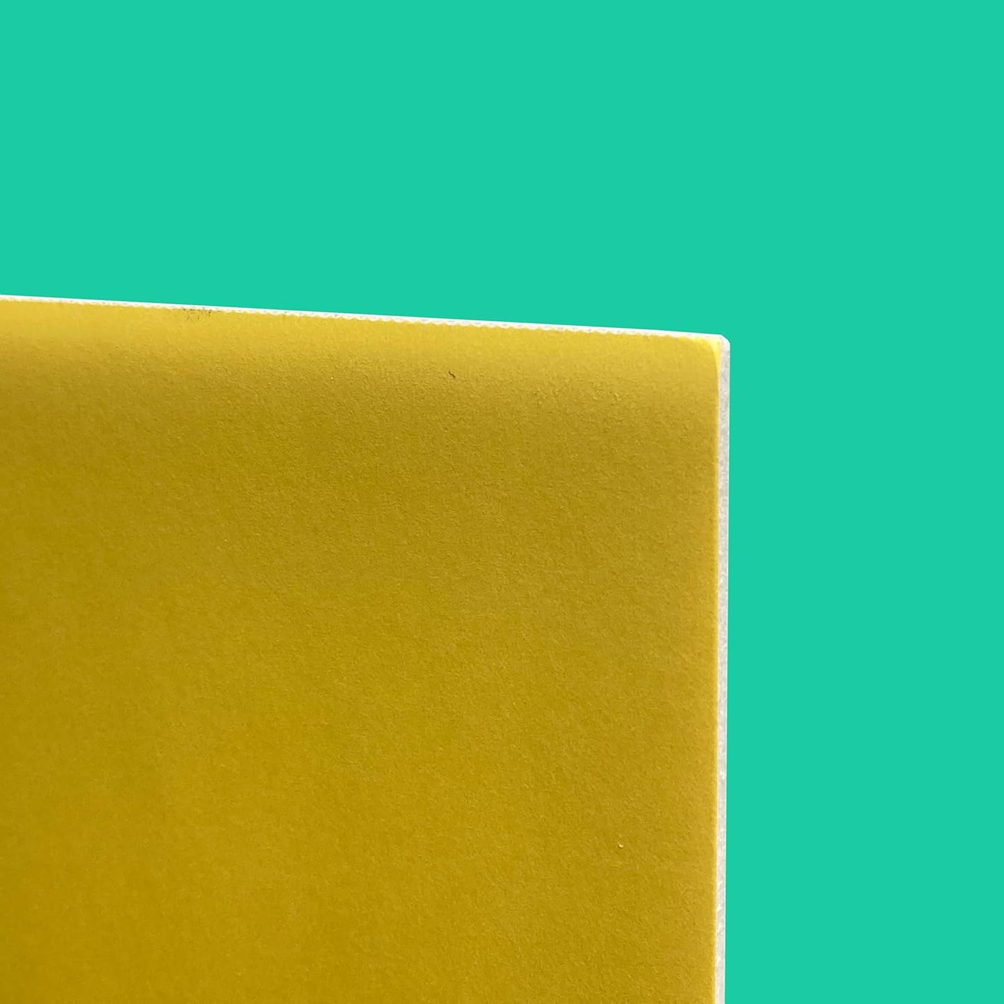 Flipside Products 36” x 48” Foam Project Boards for Presentations, Science Fair, School Projects, Event Displays and Trifold Picture Board - Yellow - 24 Pack