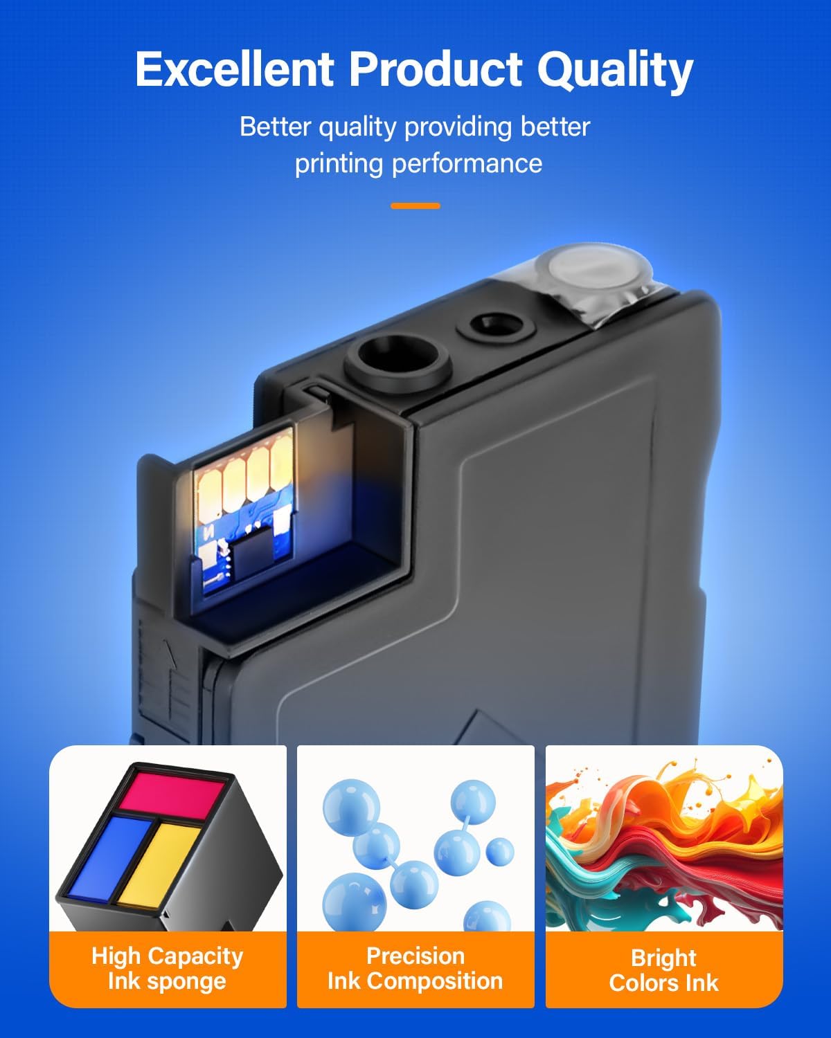 952XL Ink Cartridges Combo 4 Pack Replacement for HP 952 952XL Printers Ink Compatible HP Color Officejet Pro 7740 7720 8210 8216 8702 8710 8720 8740 8715 8725 8730 8700 7730 Black Cyan Magenta Yellow