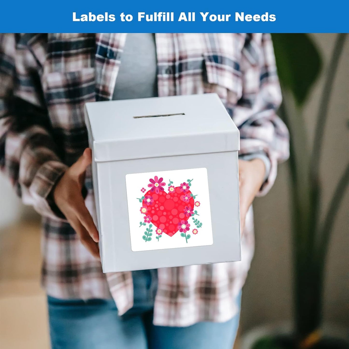 BESTEASY 3 1/3" x 4" Labels Shipping Labels for Laser Inkjet Printers, 6 Up Self Adhesive FBA Address Labels, White Matte Mailing Label Stickers (4000 Sheets, 24000 Labels)