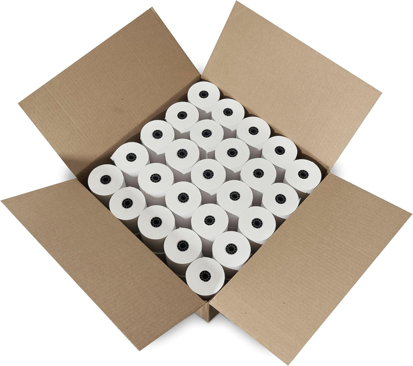 Thermal Paper Rolls (50, 3 x 165 One-Ply Bond)
