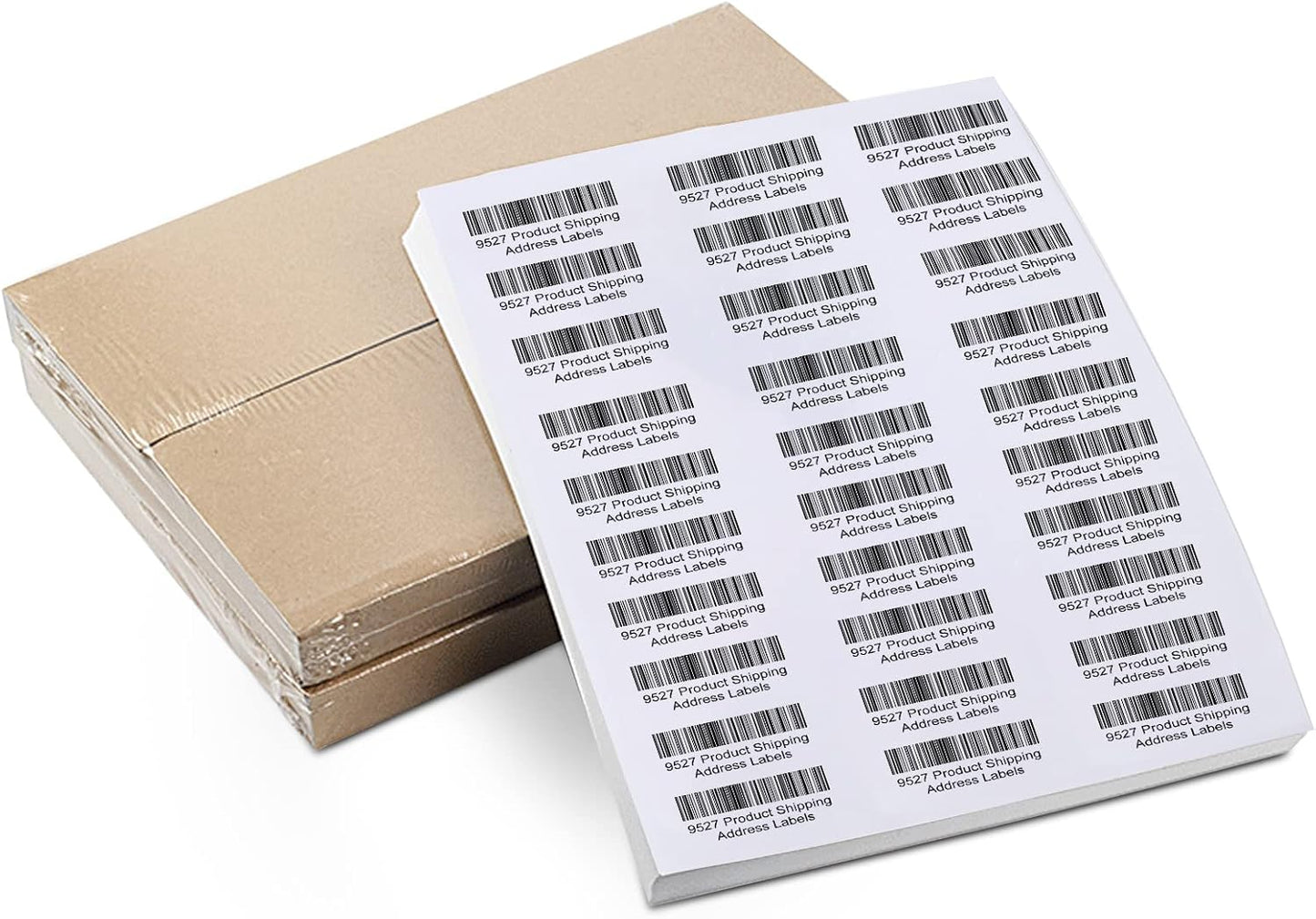 9527 Product 30 up 1 x 2-5/8 Sticker Labels Shipping Address Labels SKU Labels for Laser/Ink Jet Printer,100 Sheets,Total 3000 Labels