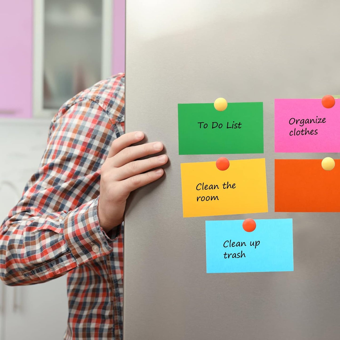 Fainne 300 Pcs Blank Index Cards 180 Gsm Thick Card Stock Assorted Color Neon Blank Flash Cards Colorful Study Notecards for Organizing(3 x 5 Inch,Vivid Colors)