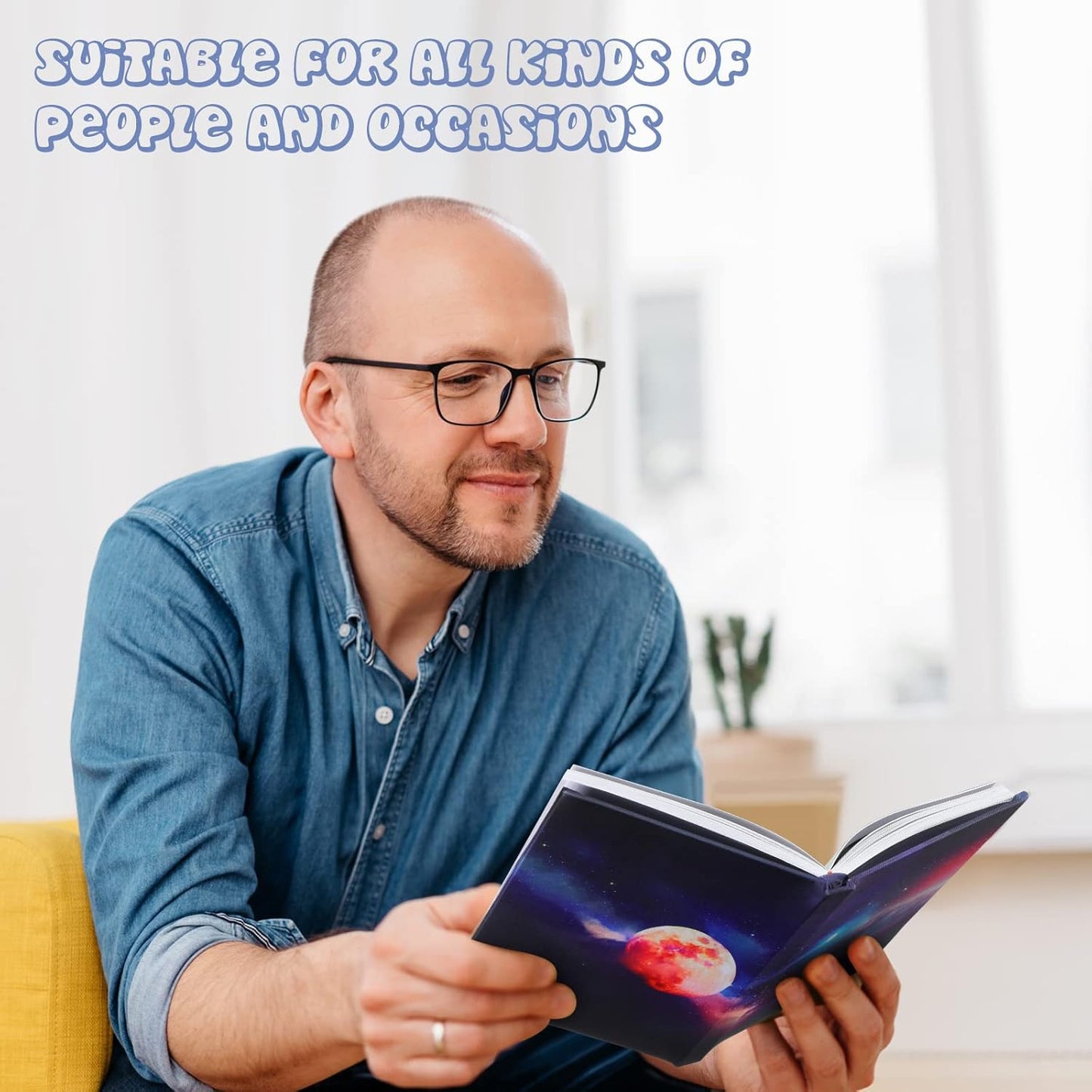 6 Pack Stretchable Book Cover Jumbo Fabric Book Covers Colorful Pattern Print Book Protector Washable Reusable Protective Textbook Cover for Hardcover Textbooks up to 9 x 11 Inch (Star Pattern)