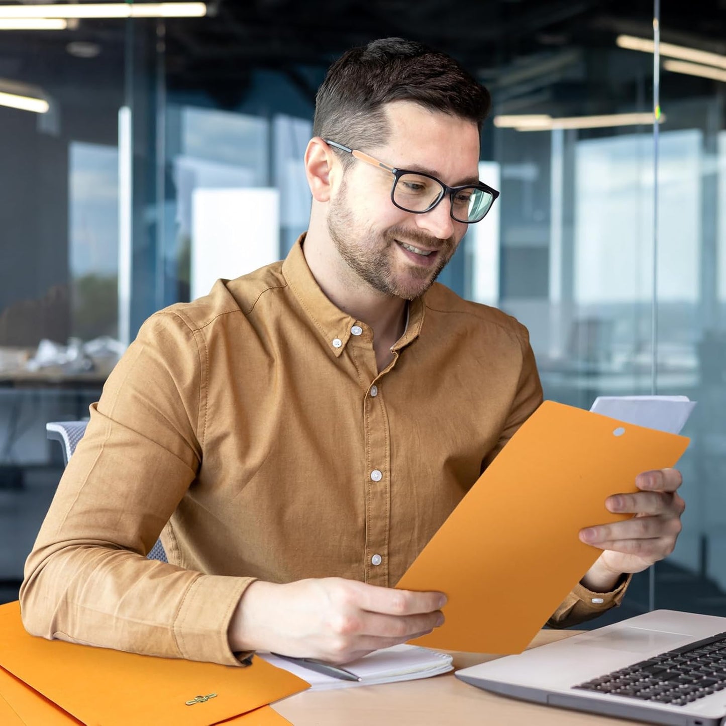 Teling 50 Pcs Manilla Envelopes Clasp Kraft Catalog with Closure for Storing Mailing 28 lb Kraft Envelope Paper for Office Document School Business Home(Yellow,6 * 9)