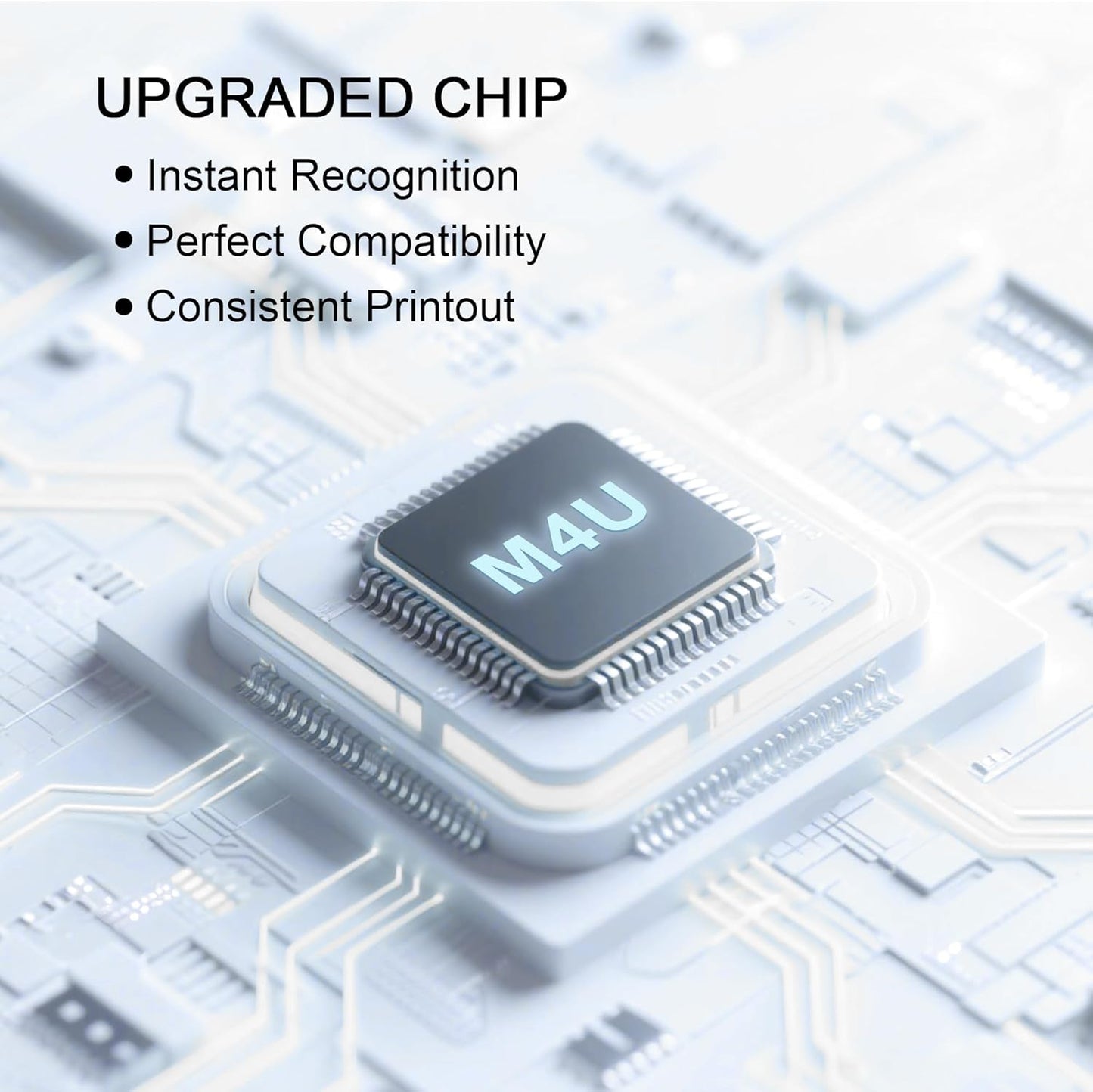 W9050MC W9051MC W9052MC W9053MC Compatible for W9050 Toner Cartridges Set, Works for Color Managed MFP E87640 E87650 E87660 E87640dn E87640z E87650z E87650dn Printers(4 Pack, BCMY)