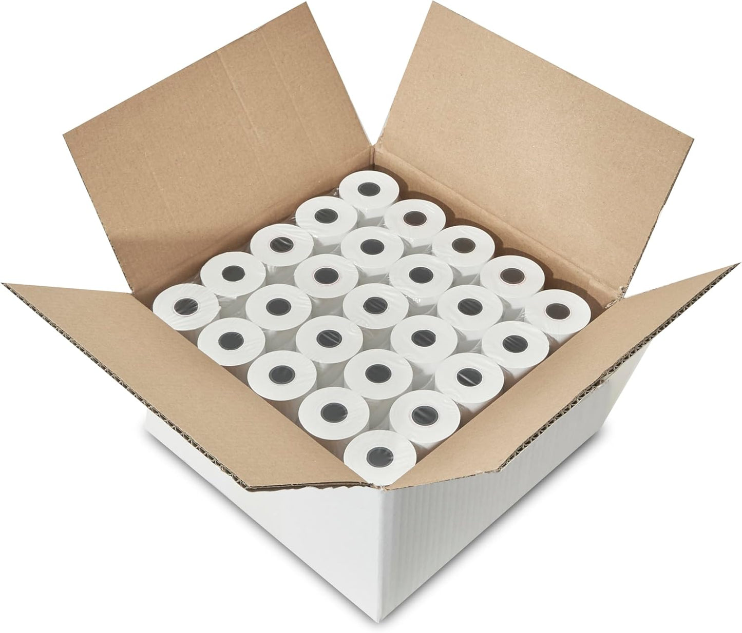 2-1/4" x 85' Thermal, 40 Rolls, Compatible with Square Terminals, Verifone VX510 VX570 FD50, First Data FD50 FD55 FD100ti