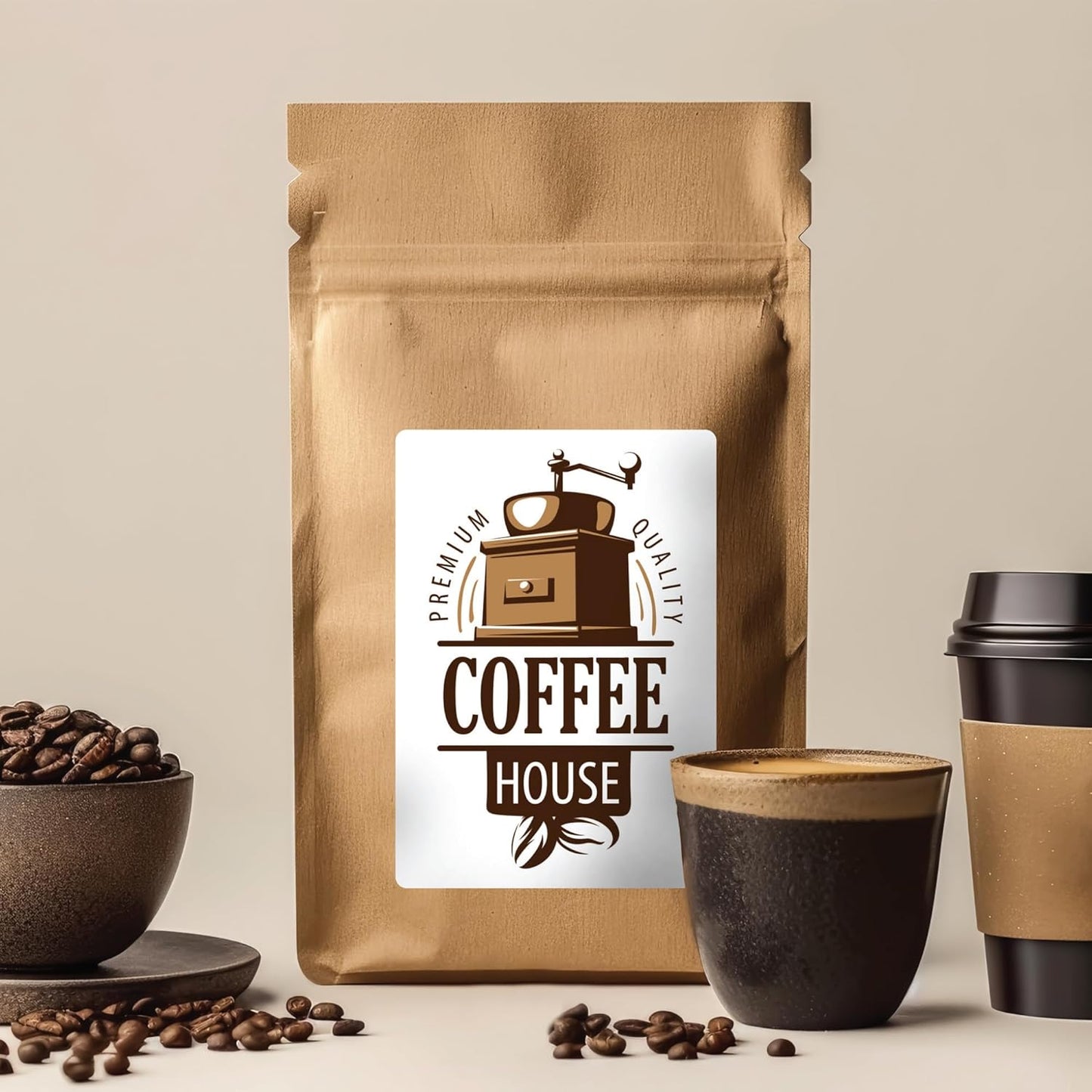 Premium Label Supply White Sticker Mailing/Shipping Labels – 3.5" x 5" – Laser/Inkjet Compatible – (4 per Sheet), 1000 Sheets - 4,000 Total Adhesive Labels