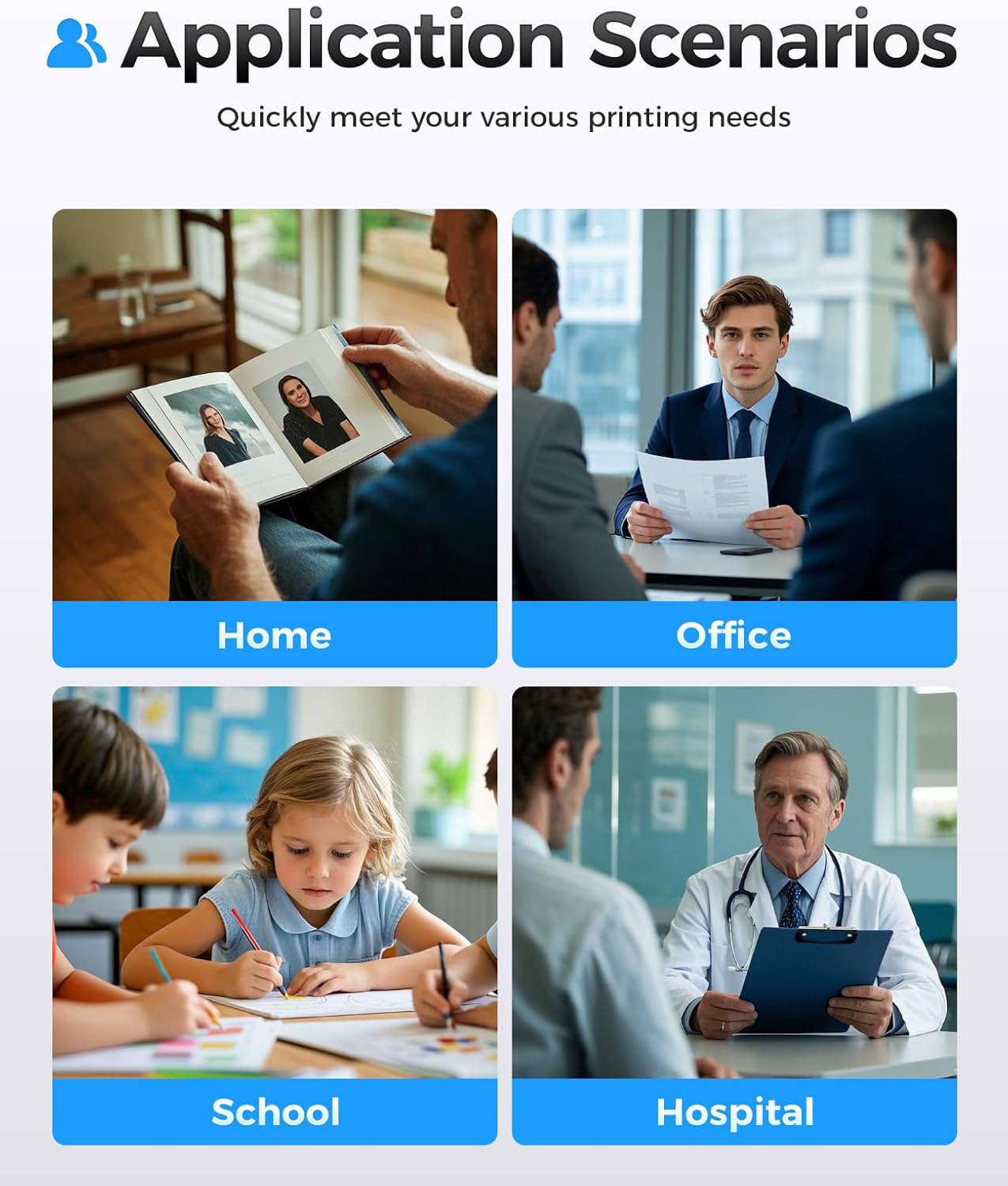 307A Toner Cartridge Set 4-Pack with chip High Yield Replacement for HP 307A CE740A CE741A CE742A CE743A Compatible for HP Color LaserJet Professional CP5225 CP5225n CP5225dn Printer Ink Black Magenta