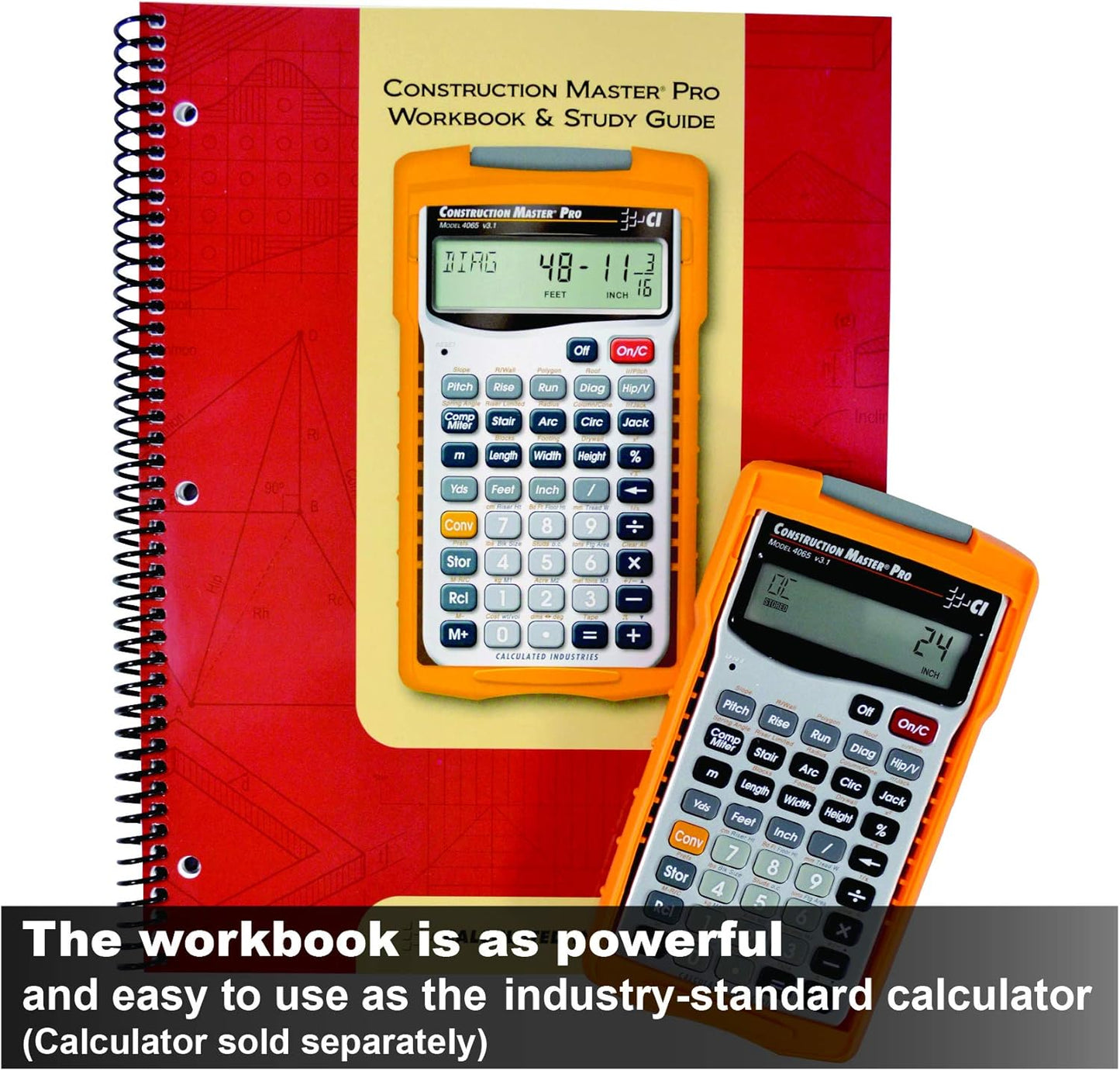Calculated Industries Construction Master Pro Calculator Bundle for Architects, Estimators and Contractors