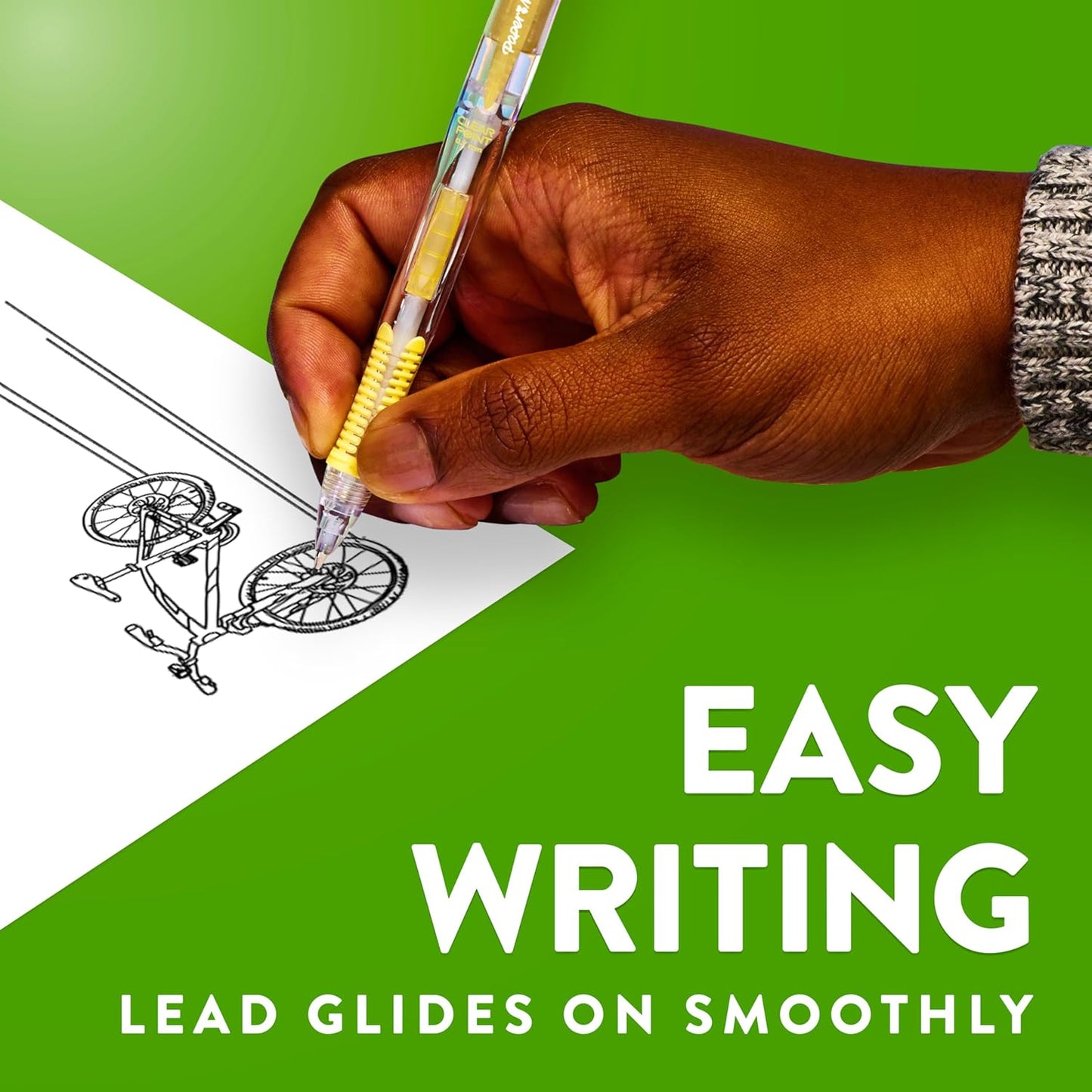 Paper Mate Clearpoint Mechanical Pencils 0.7mm HB #2 Pencils Lead Office Supplies School Supplies Teacher Drawing Drafting Assorted Barrel Colors 6 Count