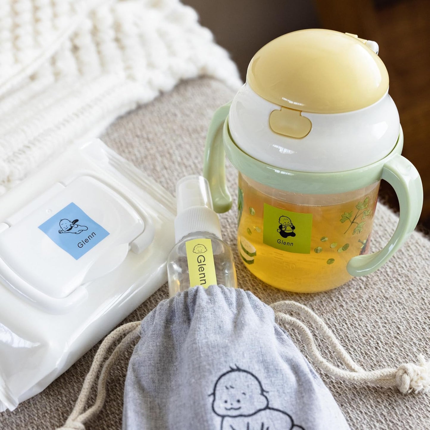 Epson LABELWORKS 218BMGPX Genuine PET (Polyester) Tape Cartridge - Black on Matte Green Designer Craft Label Maker Tape - 3/4" (18MM) Wide, 26'