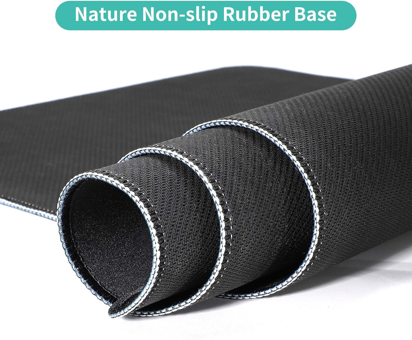 Dynippy Thin Extended Gaming Mouse Pad (31.5 * 11.8 * 0.08 inch) with Stitched Edges Large Mousepad Long XXL Keyboard and Mouse pad Desk Mat for Gaming Office & Home - Galaxy Nebula