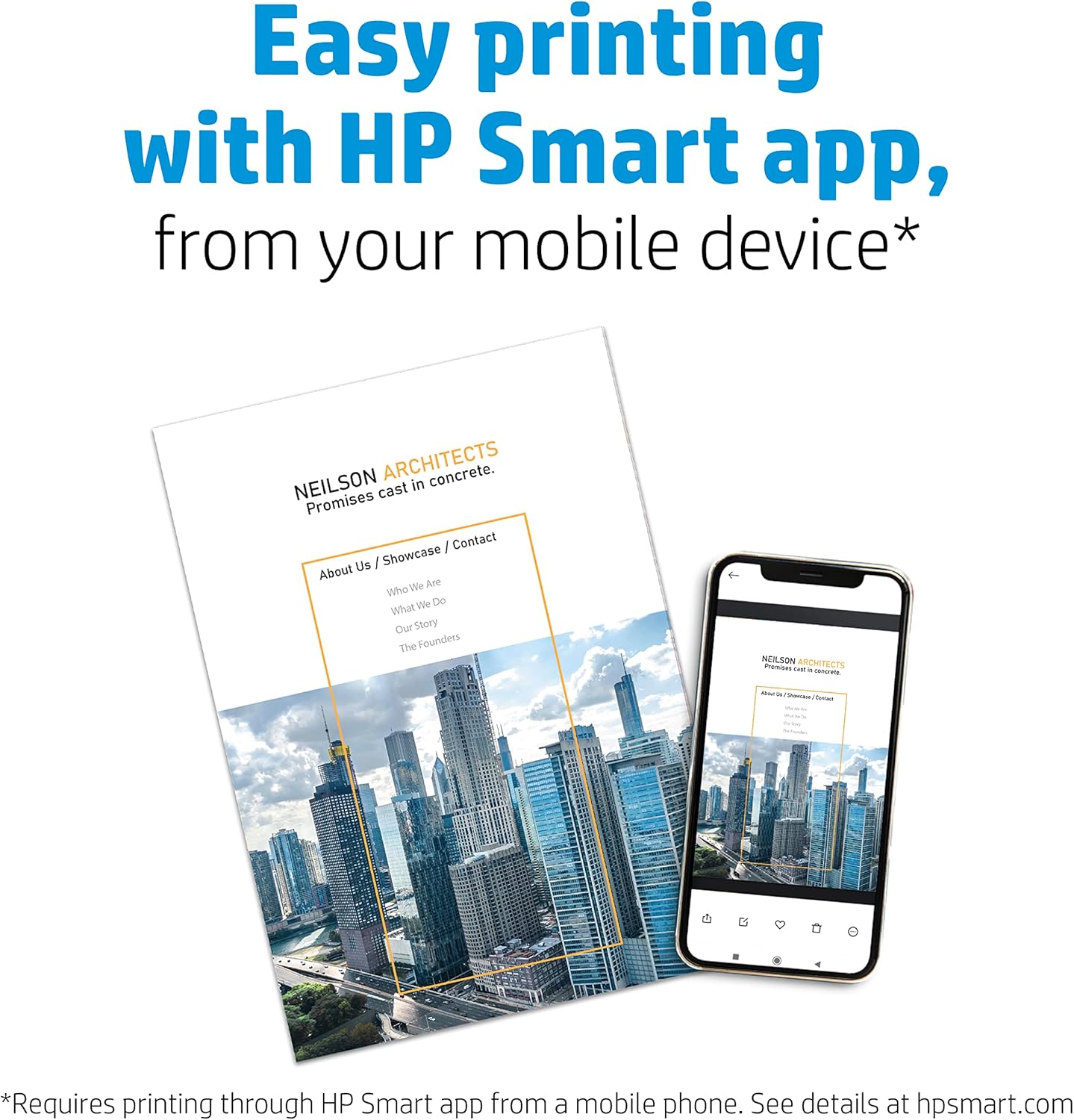 HP Professional Business Paper, Glossy, 8.5x11 in, 48 lb, 150 sheets, works with inkjet, PageWide, laser printers (Q1987A)