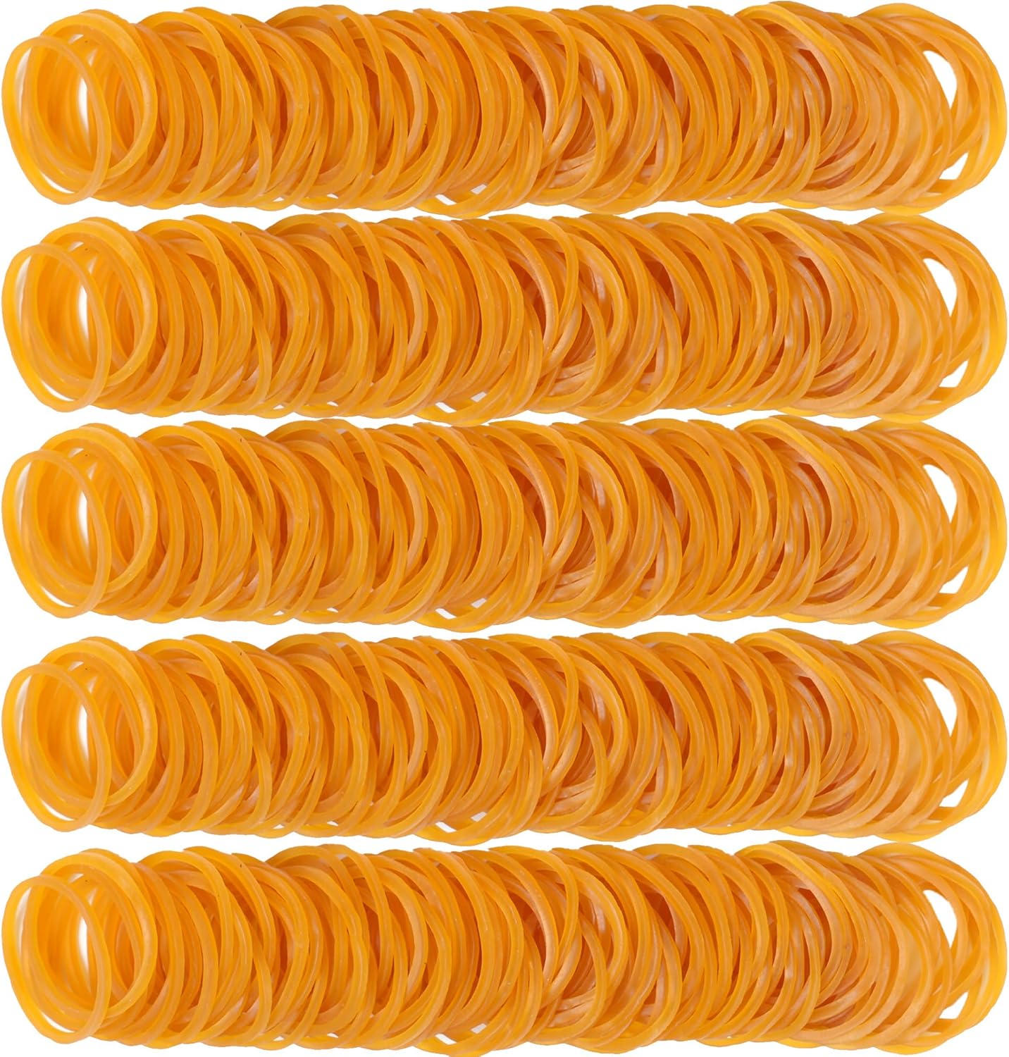 Rubber Bands 760pcs Size#10 Yellow Elastic Rubber Band 1inch Small Rubber Bands for Office Supplies Home