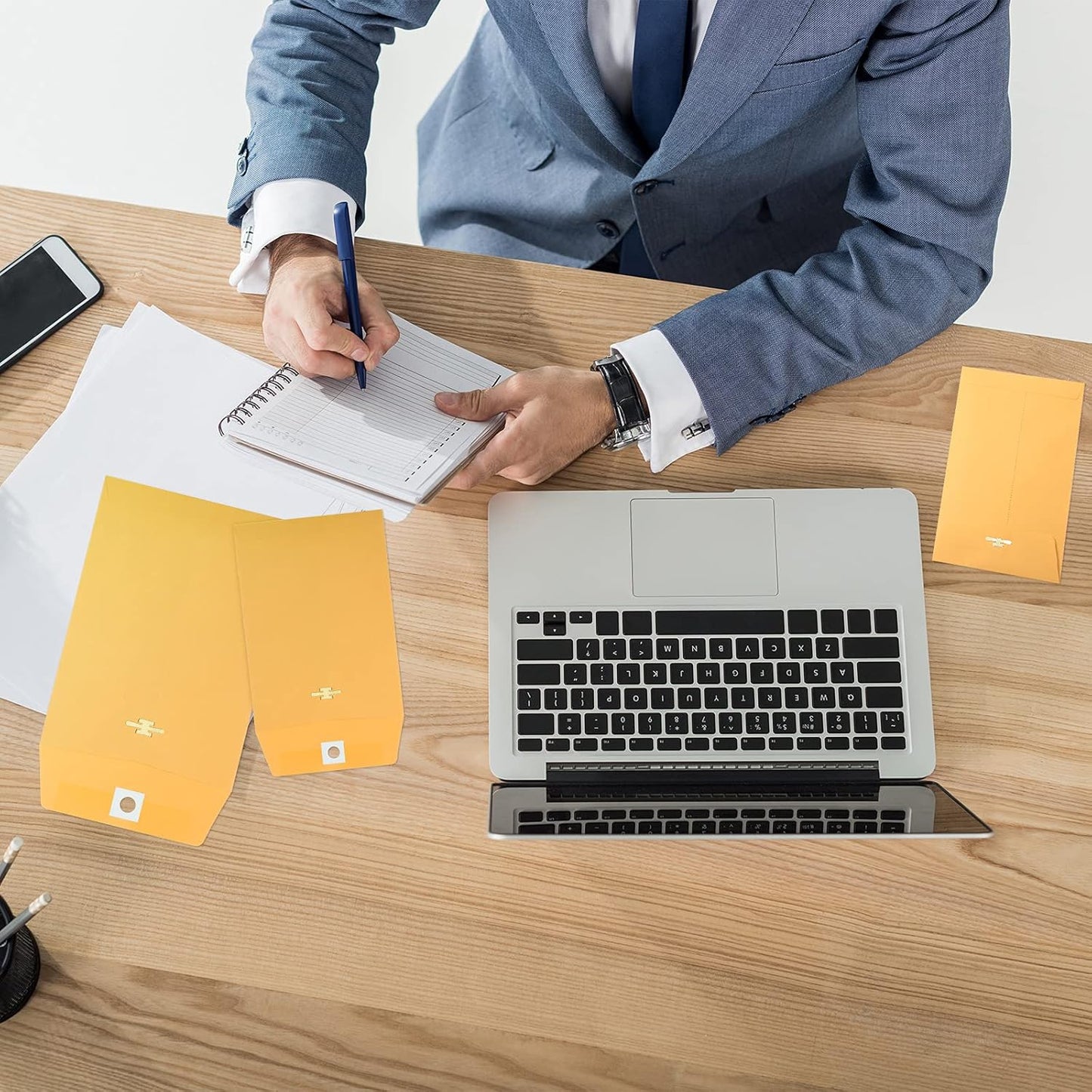 Zonon 100 Pieces 3 Sizes Clasp Envelopes Kraft Paper Catalog Clasp Envelope with Clasp Closure for Filing, Storing, Privacy Ensuring or Mailing Documents (9 x 12 Inch, 6 x 9 Inch, 5 x 7 Inch)