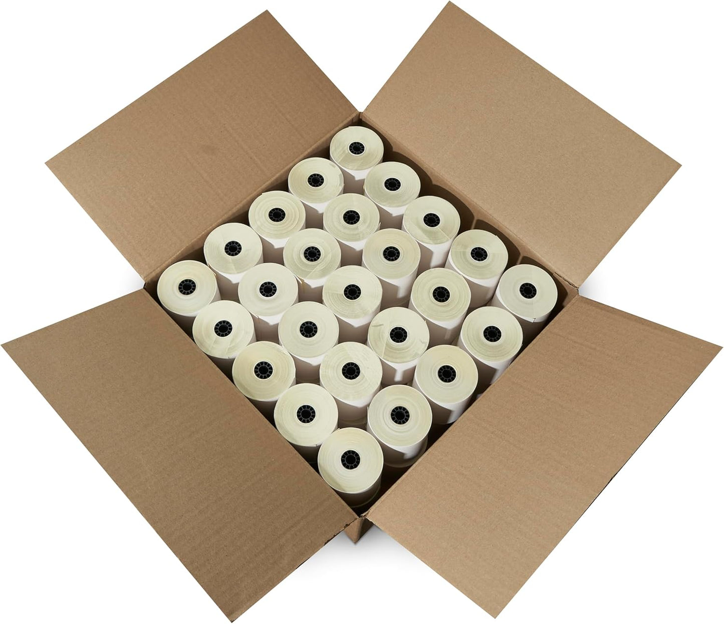 3" x 95' 2-Ply Carbonless Paper, 50 Rolls, Compatible with Star Micronics SP700 SP2000 UP389 Omni 480 TMU 220 250, M119 TM300 TM-U200 TM-U200B, and More