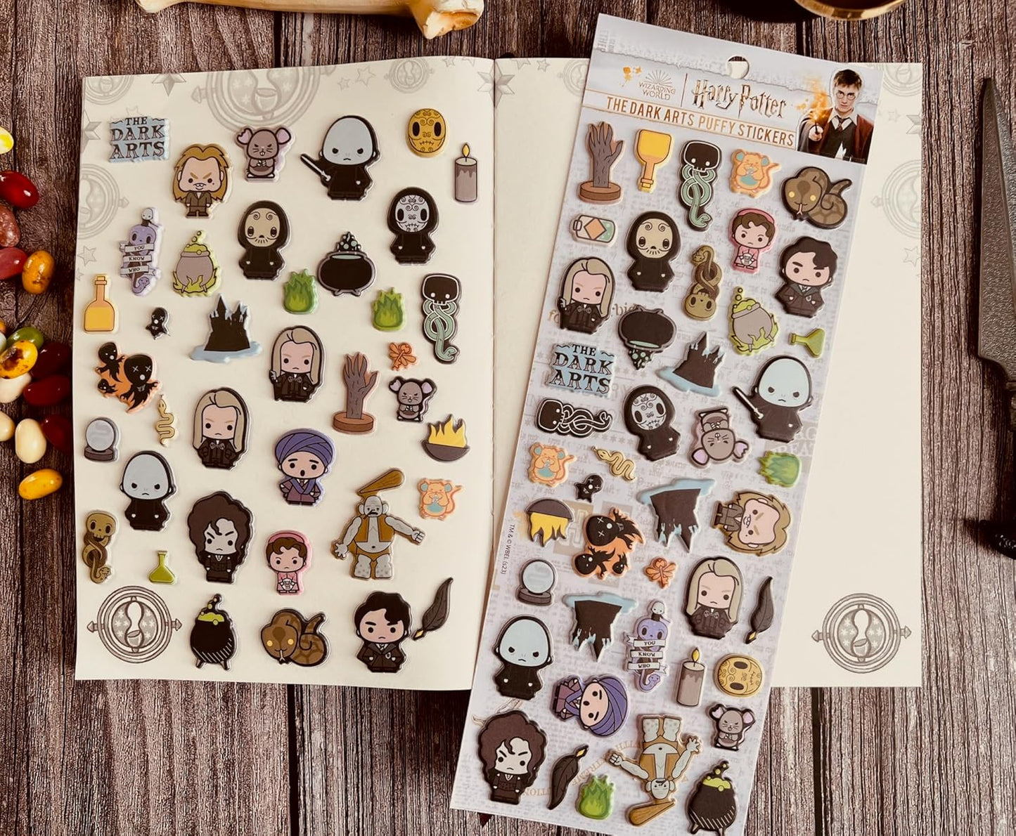 Conquest Journals Harry Potter Puffy Sticker Collection (Chibi)