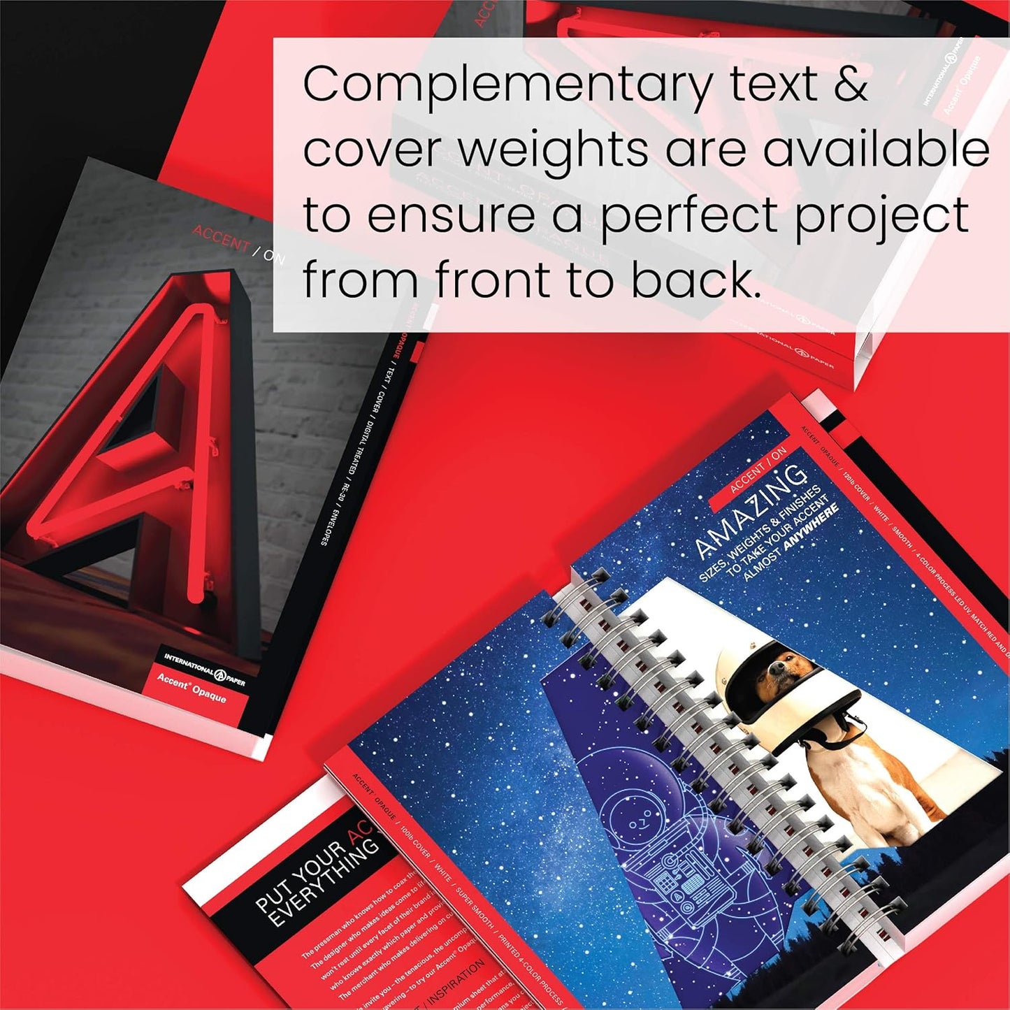 Accent Opaque White Printer Paper, 13” x 19” 28lb Copy Paper – 1,800 Sheets (4 Reams) – Premium Computer Paper with Super Smooth Finish, 97 Bright, 104gsm – Ideal for Ink Heavy Printing – 189034C