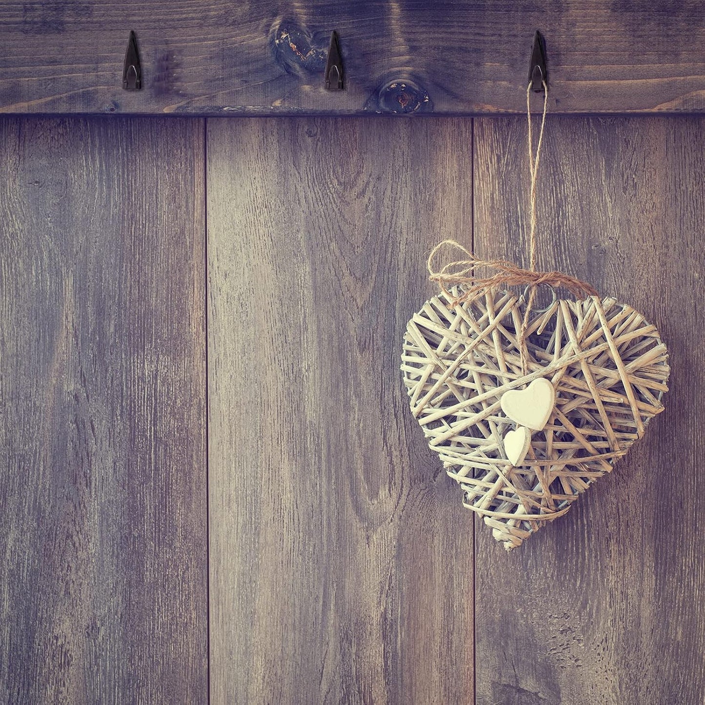 Ferraycle 30 Pieces Metal Push Pin Hangers 20 lbs Picture Hooks Zinc Alloy Thumb Tacks Hanging Hooks with Nails for Home Office Fabric Wall Wooden Board (Black)