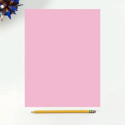 Colored Copy Paper, 20LB (75 GSM) 8.5 X 11, 500 Sheets Per Ream (PINK)