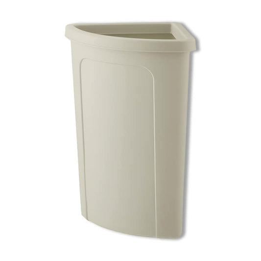 Recycling Bin, 21 Gallon Corner Round Trash Can, Crack-Resistant, Commercial Durable Garbage Can, Reinforced Bottom, Ideal for Home, Kitchen, Bar, Hotel, Restaurant, School