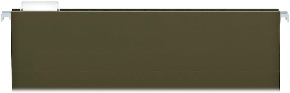 Pendaflex 04153X1 Reinforced 1" Extra Capacity Hanging Folders, Legal, Standard Green, Box of 25 (4153X1)