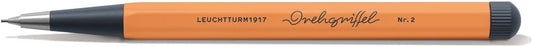 LEUCHTTURM1917 - Drehgriffel Mechanical Pencil - Refillable Writing Stylus with 0.7 mm HB Graphite Lead (Apricot)