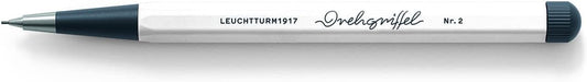 LEUCHTTURM1917 - Drehgriffel Mechanical Pencil - Refillable Writing Stylus with 0.7 mm HB Graphite Lead (White)