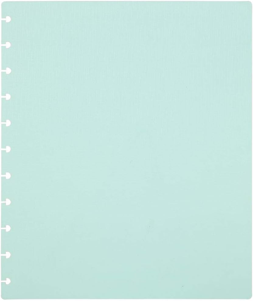 Talia Discbound Notebooks, Planner, Customizable, (Summer Blue, Letter (8.5in x 11in))