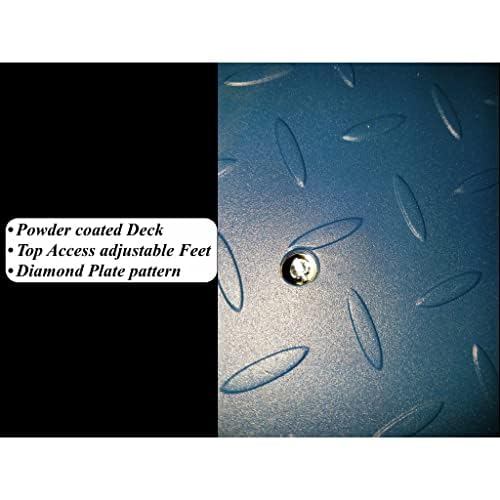 SL-4x4-Explosion Proof (Legal) Industrial 48" x 48" intrinsically Safe NTEP Floor Scale for Warehouse or Shipping Weighing (10000 lbs x 2 lb)