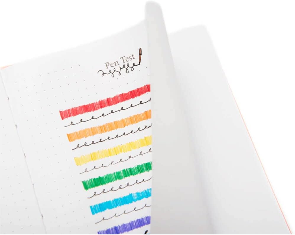 Yop & Tom Bullet Dotted Journal (A5) - Dandelion - Dot Grid Notebook With Extra Thick Paper (160 GSM) - Sage Green