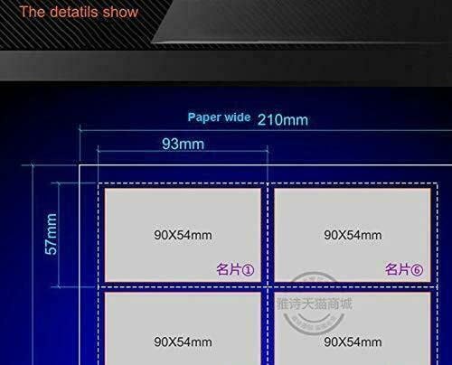 Electric Business Card Cutter Machine 110V - Automatic 3.5"x2" Cardboard Cutter, High-Speed Paper Trimmer with Auto Feed & Waste Removal