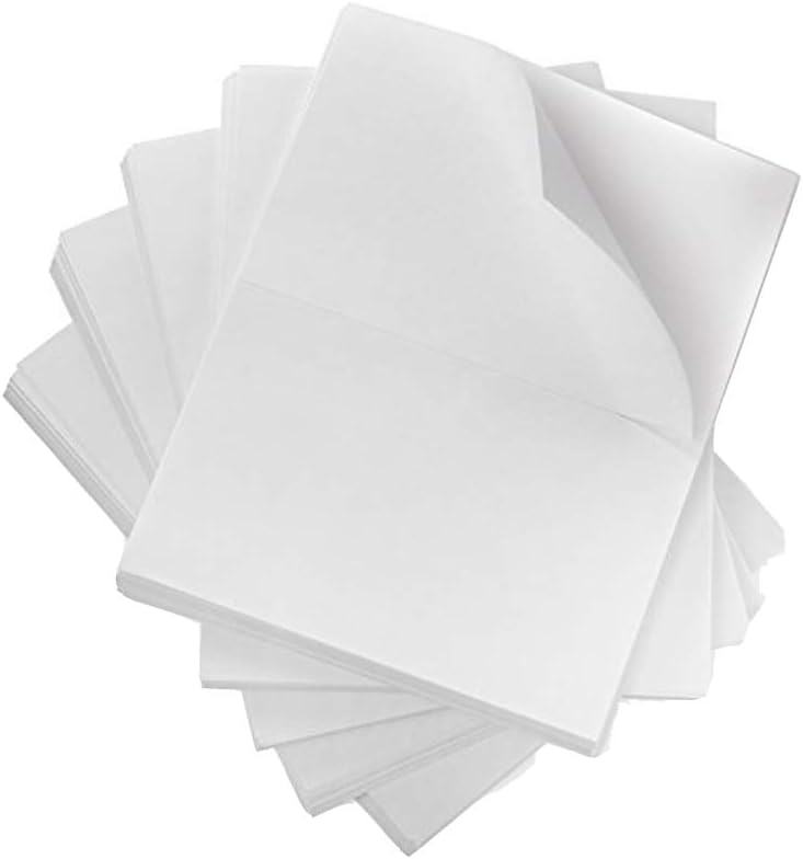 8.5" x 5.5" Half Sheet Self Adhesive Shipping Labels for Laser or Inkjet Printer (1000 Labels)