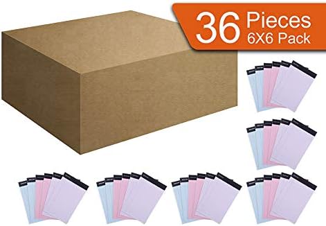 Mintra Office Legal Pads, ((xBasic, 5in x 8in, (Pastel), 36pk (6-6pks))
